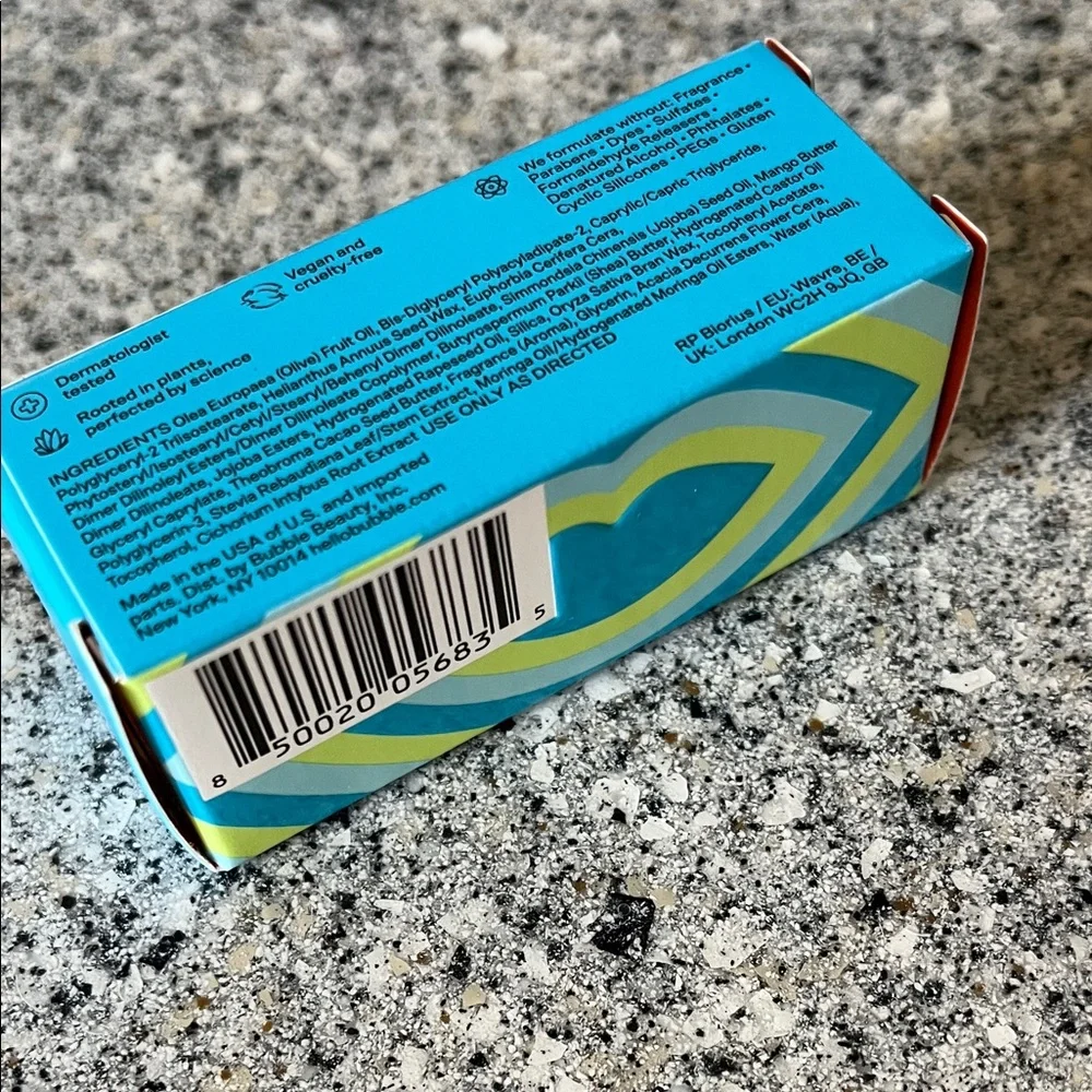Bubble:  Minty Lip Balm